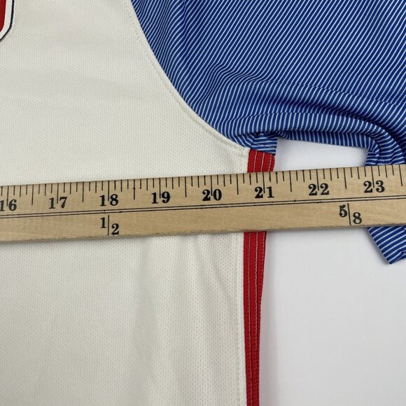 Nike USA Soccer Jersey Men’s S Dri-Fit White Blue Short Sleeve 2016 Lightweight - Picture 3 of 11